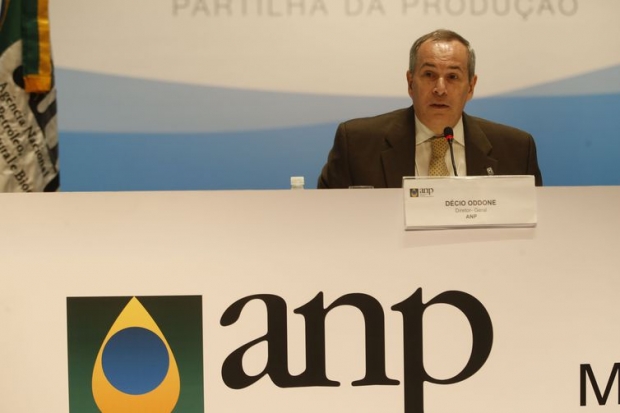 O diretor-geral da ANP, Décio Oddone, durante entrevista coletiva sobre a 5ª Rodada de Licitações de Partilha da Produção de petróleo em áreas do pré-sal