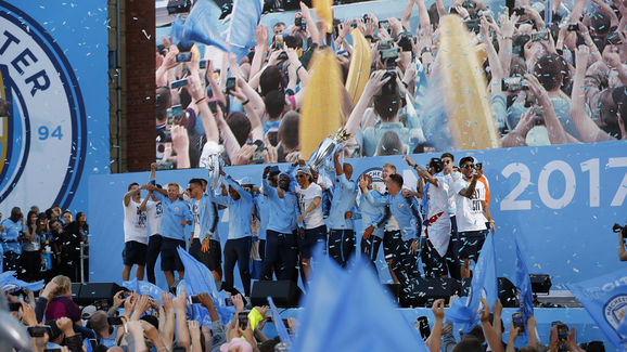 Manchester City Trophy Parade