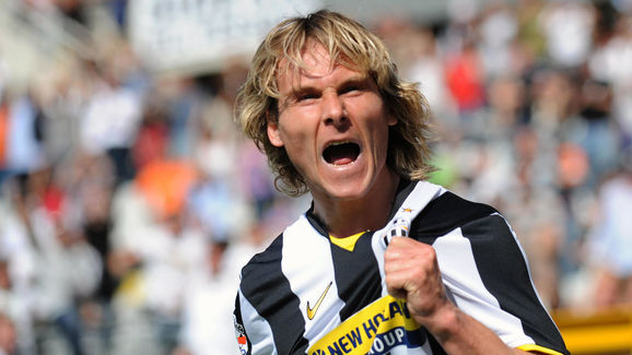 Juventus Czech midfielder Pavel Nedved c