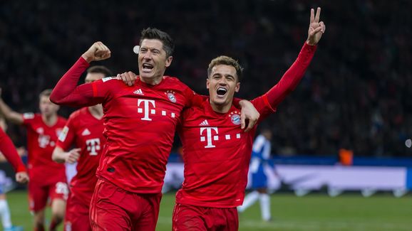 Robert Lewandowski,Philippe Coutinho