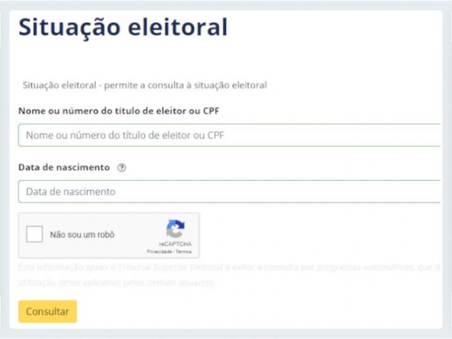 Como regularizar ou tirar o título de eleitor pela Internet - 7