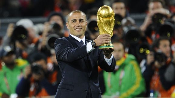 Italian footballer Fabio Cannavaro, capt