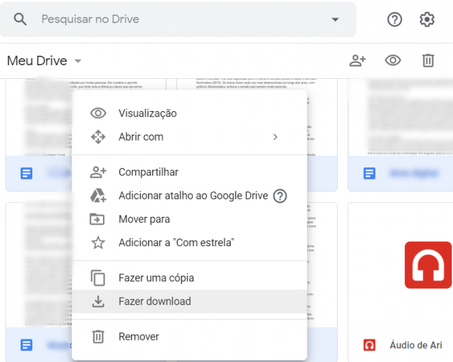 como deixar o google drive online no pc