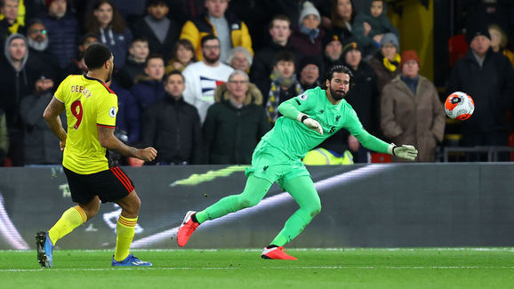 Troy Deeney,Alisson Becker