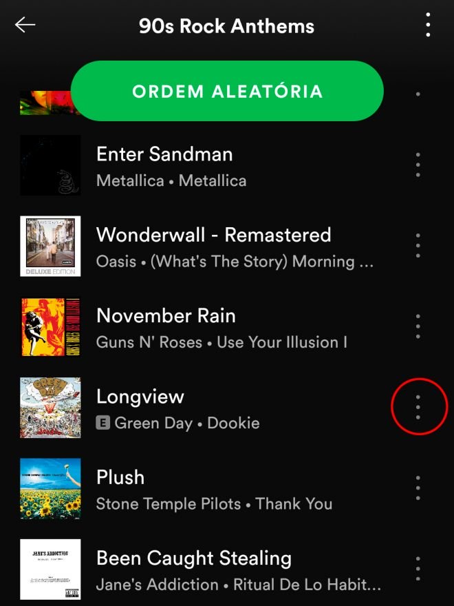 Spotify: como esconder músicas de playlists automáticas - 2