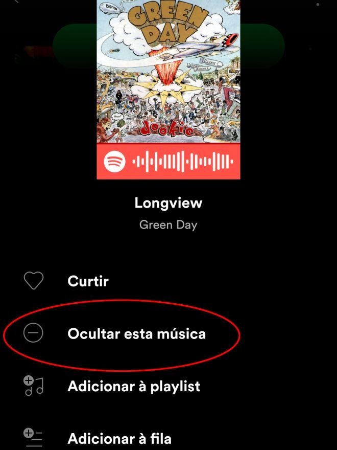 Spotify: como esconder músicas de playlists automáticas - 3