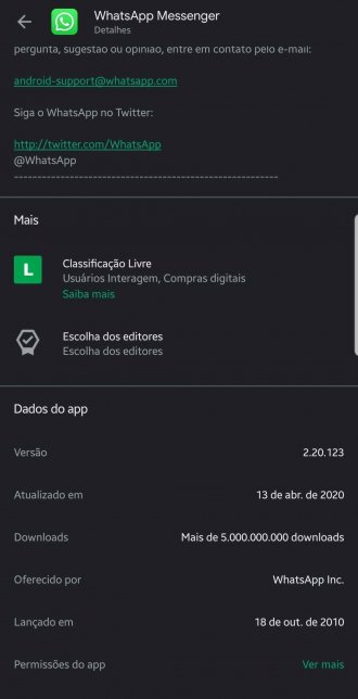 WhatsApp aumenta limite de chamadas em grupo para 8 pessoas - 2