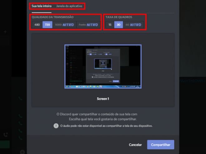 Como compartilhar telas no Discord - 6