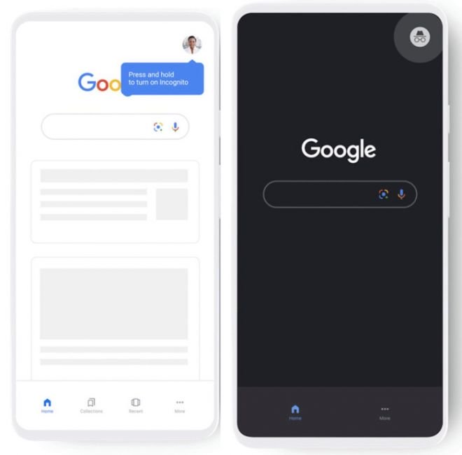 Mudança no app do Google vai facilitar buscas no modo anônimo - 2