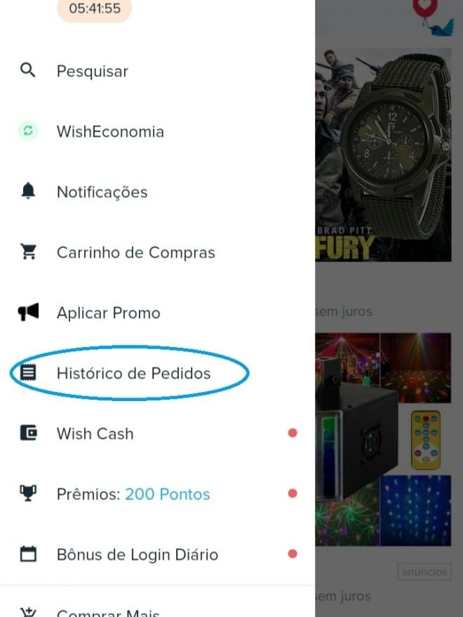 Saiba como rastrear seus pedidos no Wish pelo aplicativo e site - 3