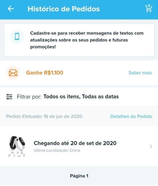 Saiba como rastrear seus pedidos no Wish pelo aplicativo e site - 4