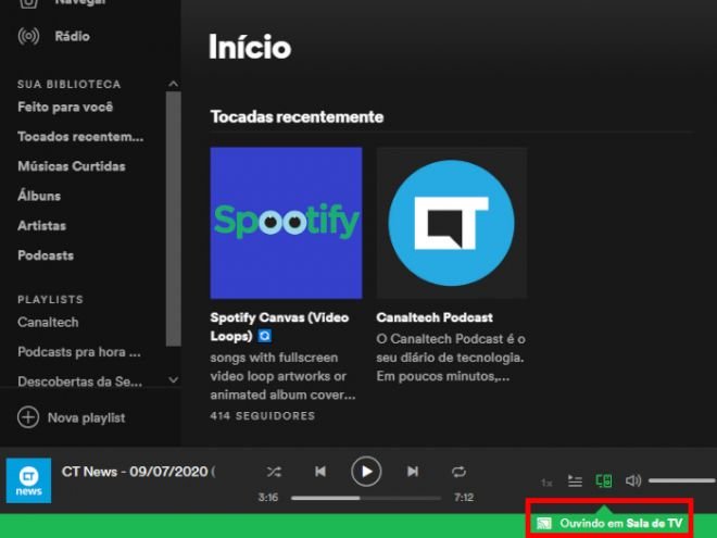 Como usar o Spotify Chromecast para controlar músicas no PC e no Mac - 5