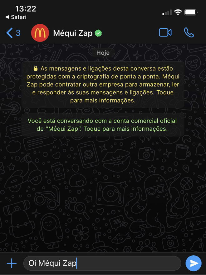 Méqui Zap: McDonald's agora atende pelo WhatsApp; saiba como usar - 3