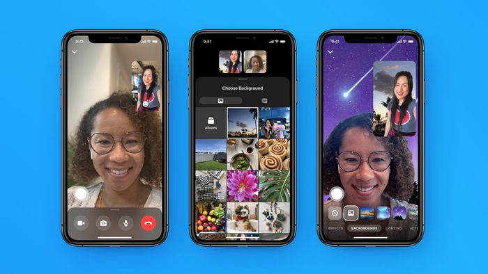 Messenger Rooms permitirá uso de fundos personalizados durante videoconferências - 1