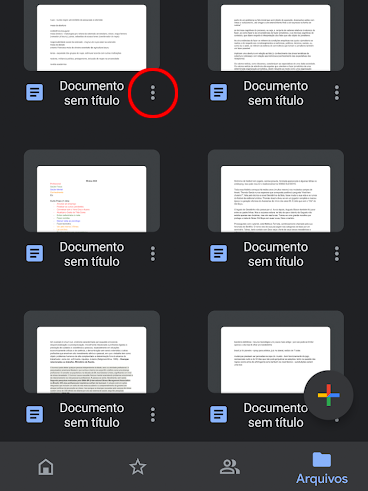 Como apagar arquivos do Google Drive pelo celular - 2