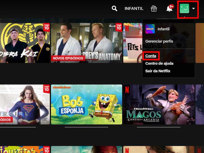 Como cancelar a conta na Netflix - 8