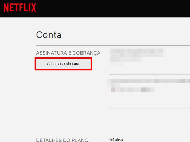 Como cancelar a conta na Netflix - 9