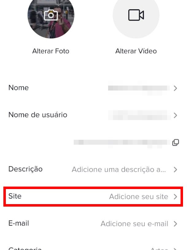 Como colocar um link na bio do TikTok em três passos simples - 3