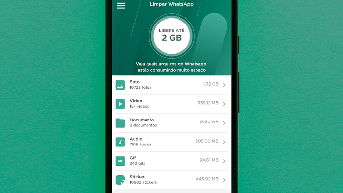 Como otimizar seu celular limpando arquivos do WhatsApp com o LimpaZap - 1