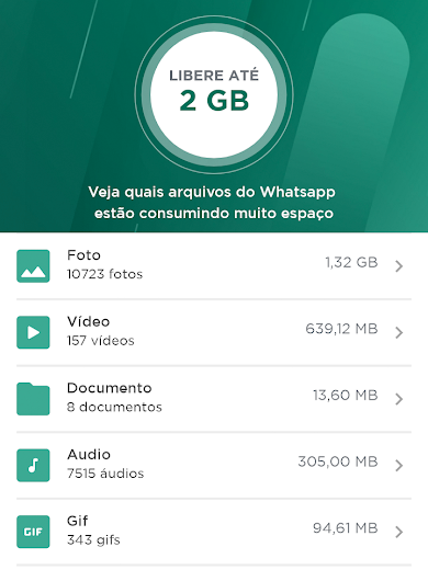 Como otimizar seu celular limpando arquivos do WhatsApp com o LimpaZap - 3