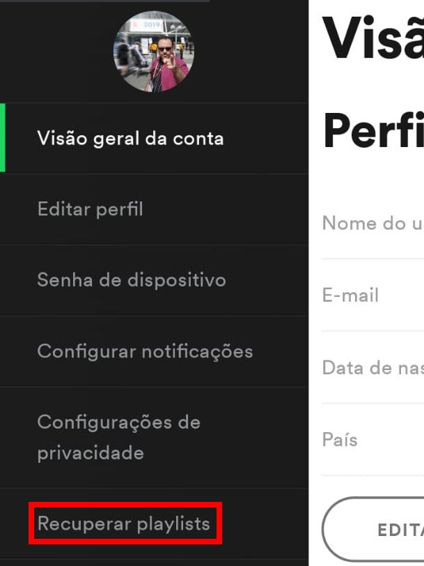 Spotify: como recuperar uma playlist que você excluiu - 4