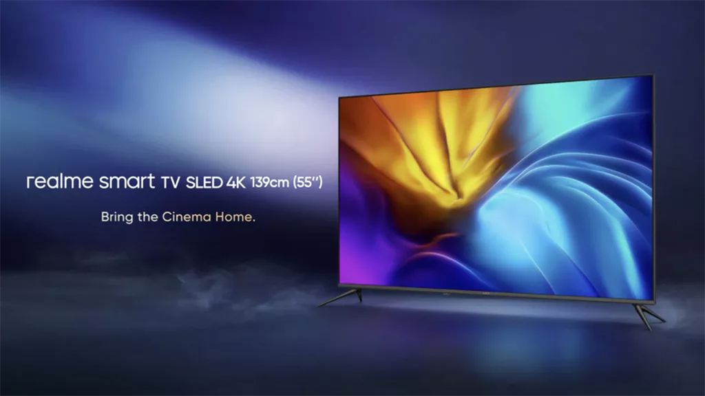 Realme lança primeira TV 4K com tecnologia em SLED - 2