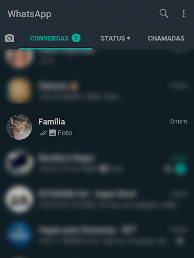 Saiba como fixar uma conversa no WhatsApp - 2