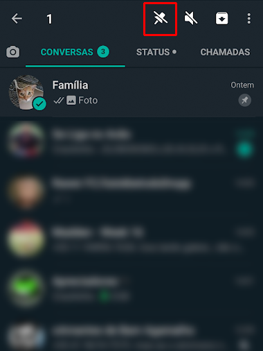 Saiba como fixar uma conversa no WhatsApp - 5