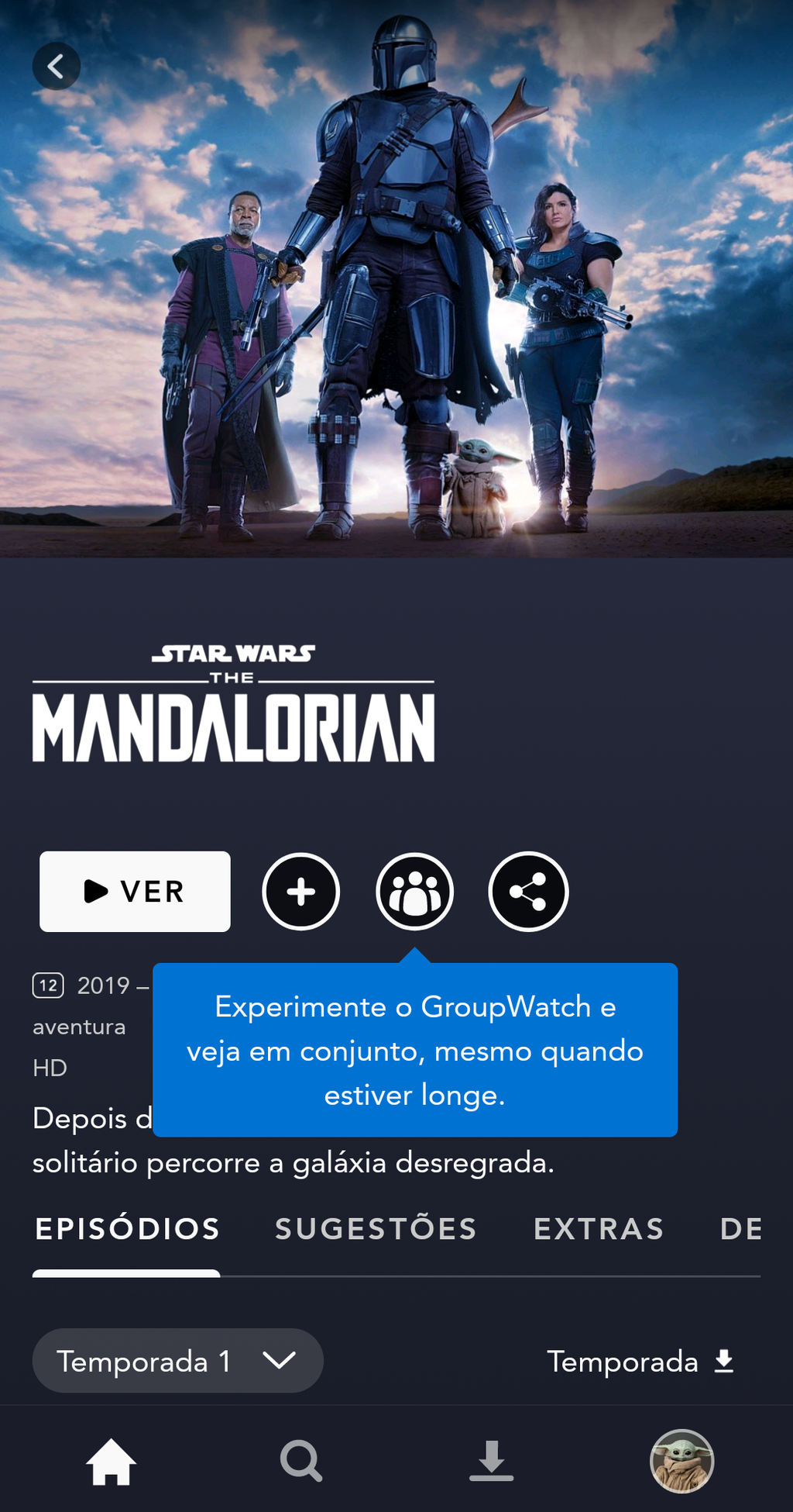 Como usar o Disney+ para baixar e assistir filmes - 9