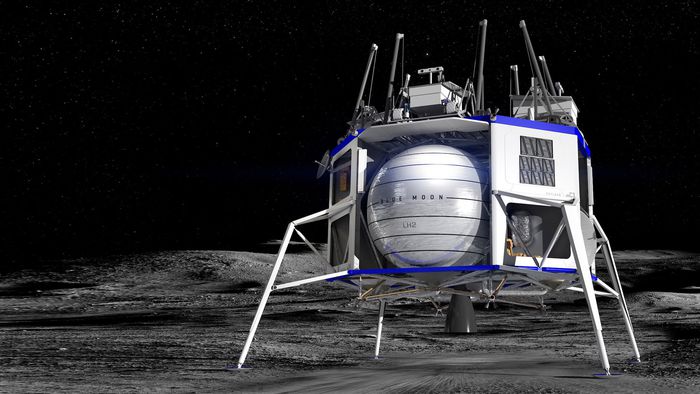 Blue Origin avança no projeto Blue Moon e quer levar a primeira mulher à Lua - 1