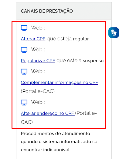 Como regularizar CPF online no site da Receita Federal - 4