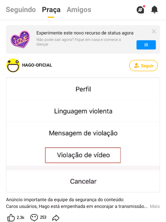 Como usar o app Hago sua rede social com jogos - 5