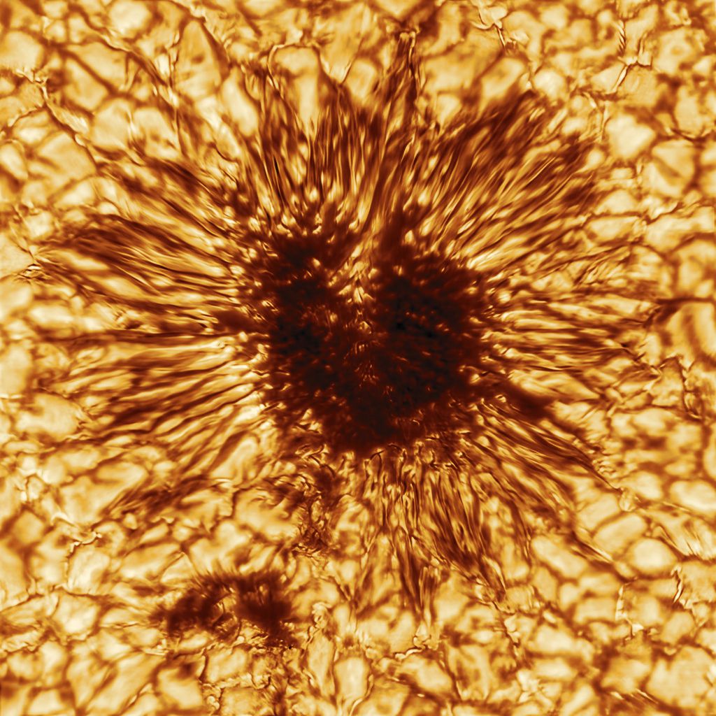 Esta é a primeira imagem em alta resolução de uma mancha solar - 2