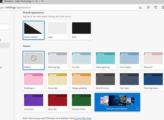 Microsoft Edge ganhará novos temas coloridos em breve - 2