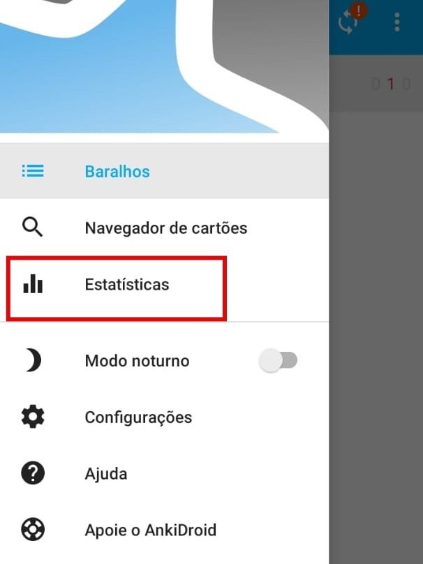 Como criar flashcards online com o app Ankidroid - 11