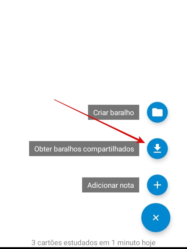 Como criar flashcards online com o app Ankidroid - 12