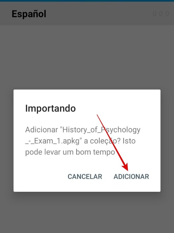 Como criar flashcards online com o app Ankidroid - 15