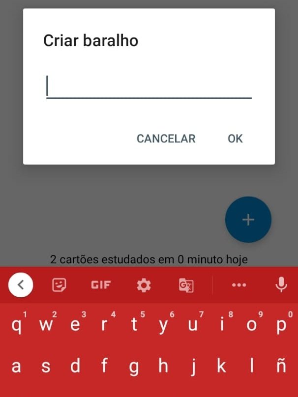 Como criar flashcards online com o app Ankidroid - 5