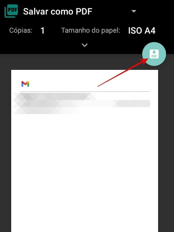 Como imprimir um e-mail do Gmail pelo celular Android - 6