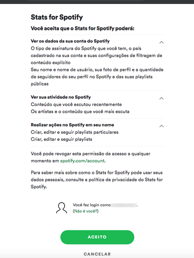 Como usar o Stats for Spotify - 4