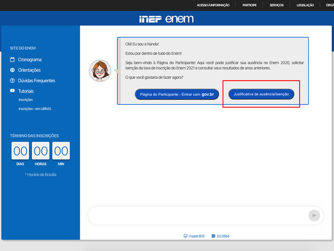 Enem 2021: como solicitar isenção da taxa de inscrição - 2