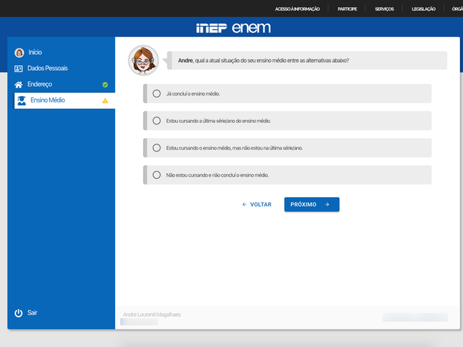 Enem 2021: como solicitar isenção da taxa de inscrição - 7