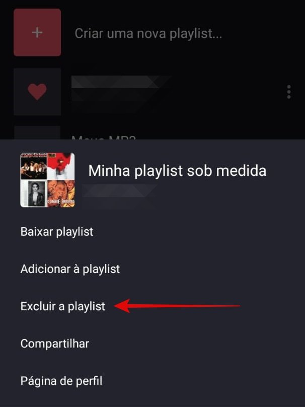 Como apagar uma playlist do Deezer - 5