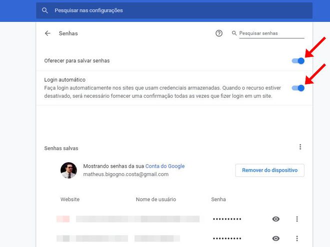 Como desativar o preenchimento automático de senhas no Chrome - 10