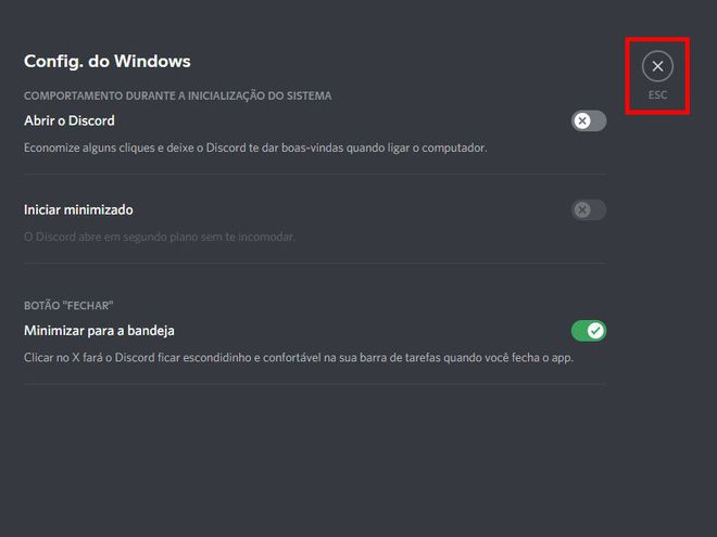 Como impedir que o Discord inicie com o Windows 10 - 5