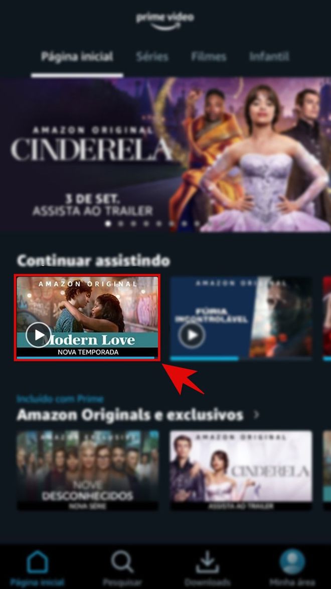 Como assistir filmes e séries offline no Prime Video pelo celular - 2