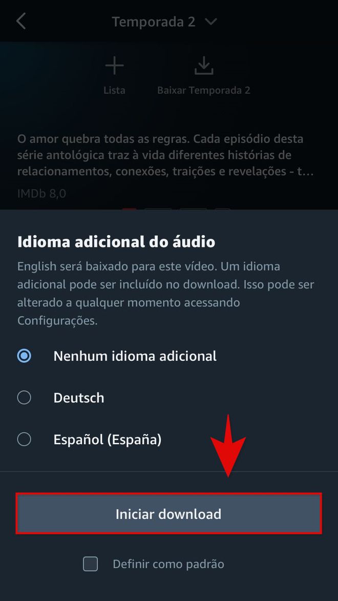 Como assistir filmes e séries offline no Prime Video pelo celular - 4