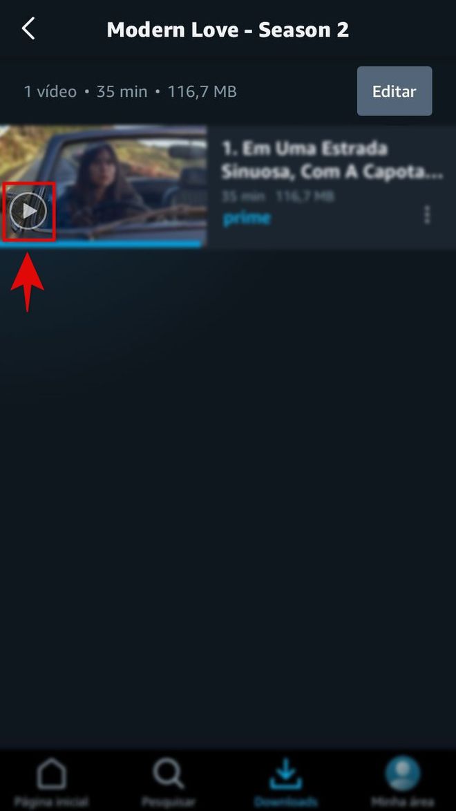 Como assistir filmes e séries offline no Prime Video pelo celular - 6