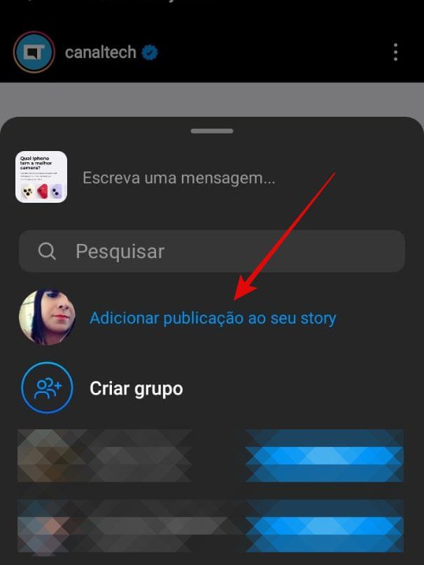 Como colocar foto de fundo no Stories do Instagram - 3