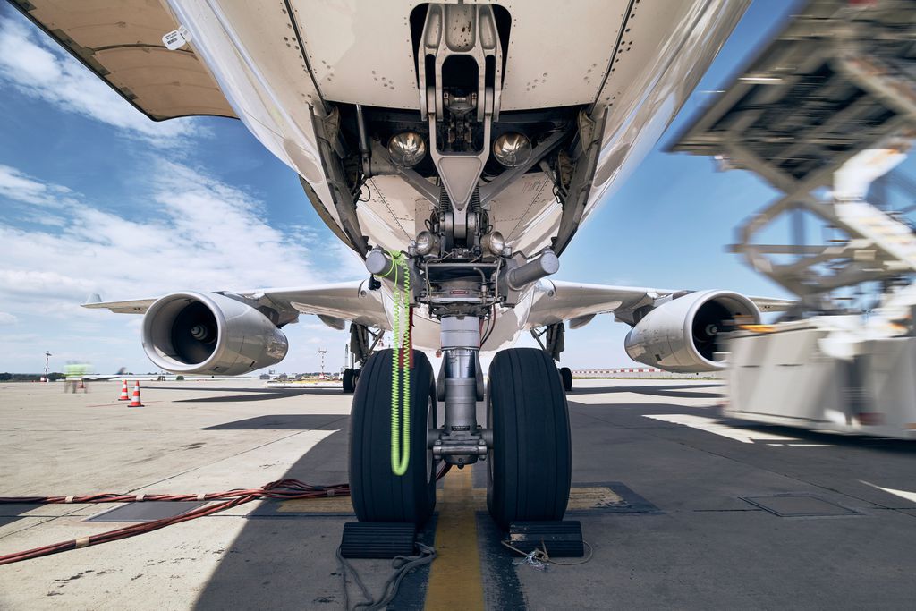 Como funciona o freio de um avião? - 2